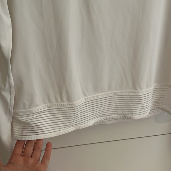 Lululemon White Long Sleeve - Picture 2 of 3